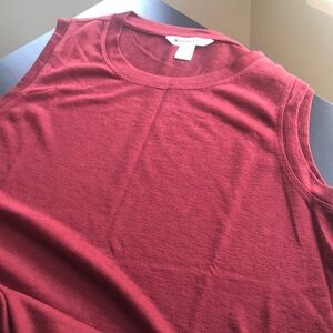 Athleta Burgundy Sleeveless Top